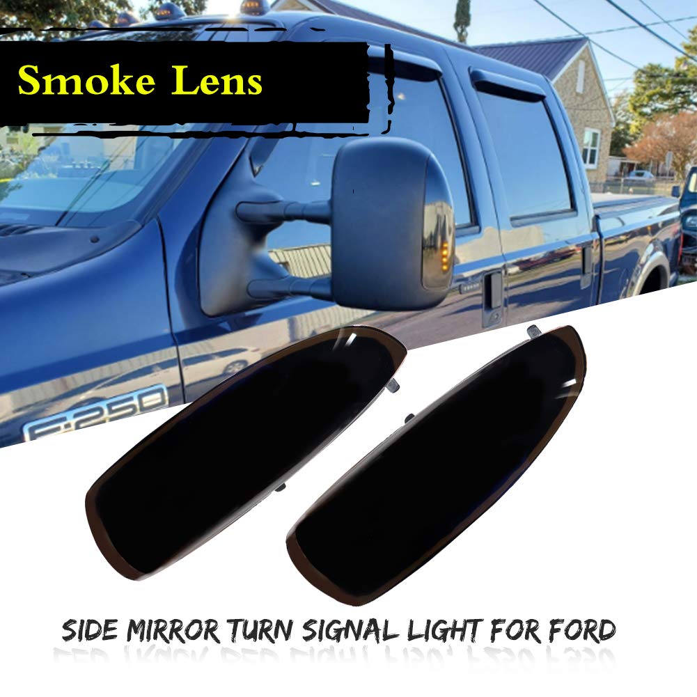 Gtinthebox For 2003 2004 2005 2006 2007 Ford F250 F350 F450 F550 F650 Super Duty And 2000-2005 Ford Excursion Smoked Lens Led Si
