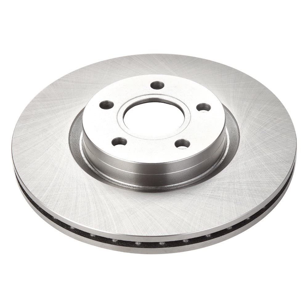 Trq Front Brake Rotors Set Vented Compatible With 2013-2017 Ford C-Max 2013-2019 Escape 2008-2013 Volvo C30 2006-2012 C70 2004-2