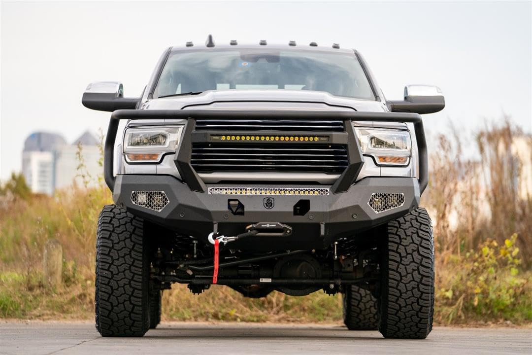 Road Armor 2204Df-B1-P3-Mr-Bh Identity Full Width Raw Front Hd Bumper