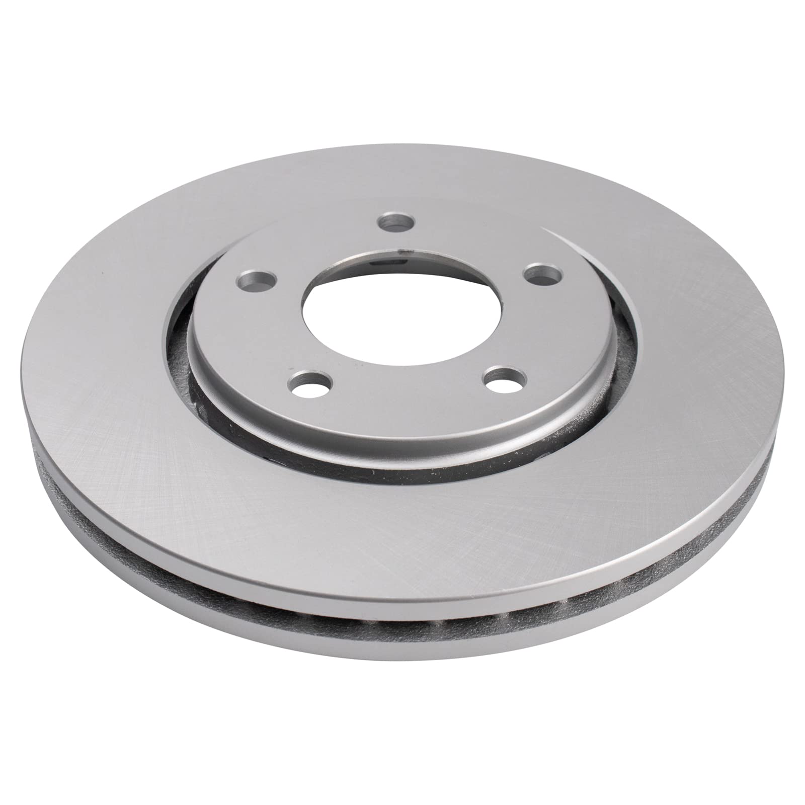 Trq Front Brake Pad & Rotor Kit Premium G-Coated Semi-Metallic Compatible With 2006 Dodge Grand Caravan