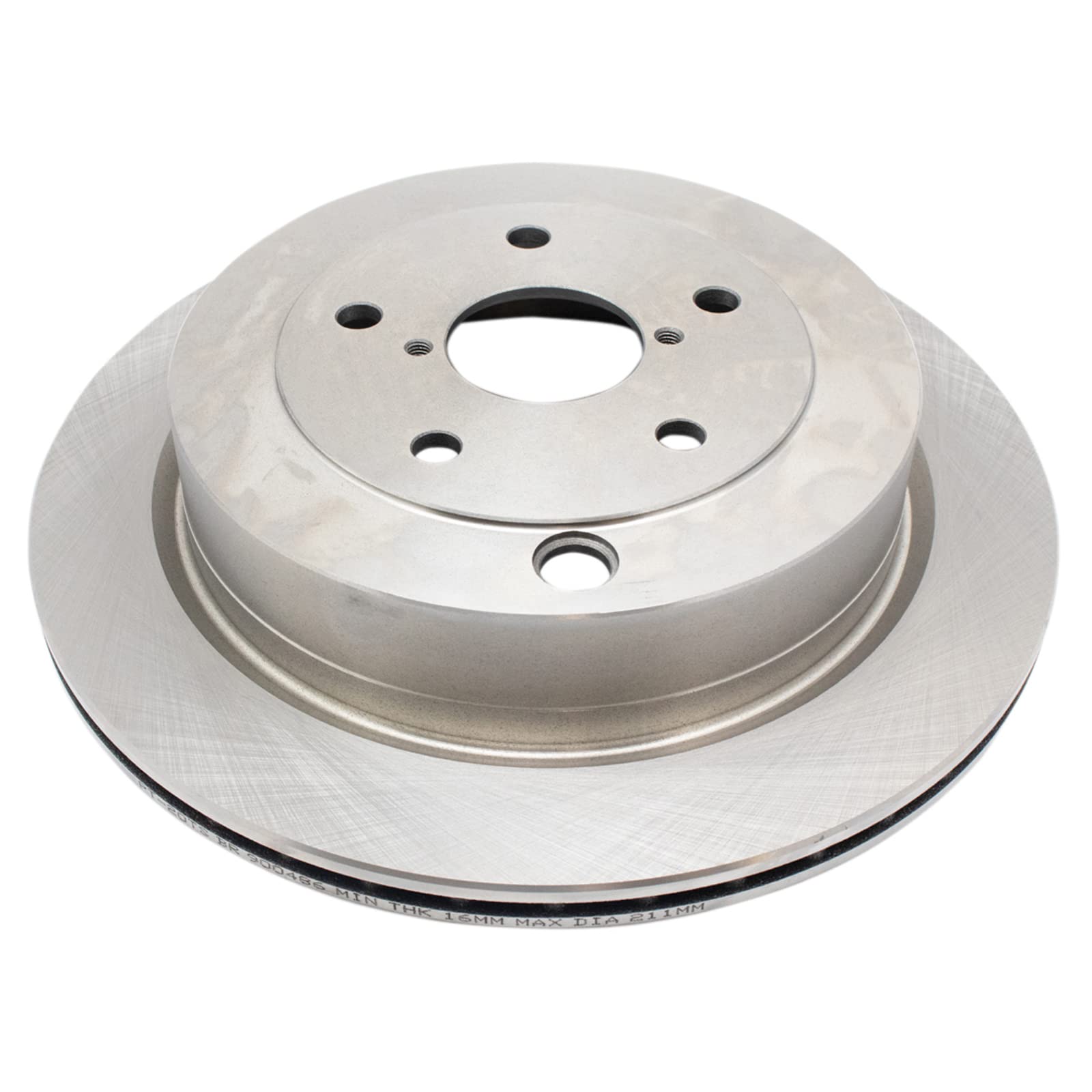 TRQ Rear Brake Pad & Rotor Kit Brake Pads Brake Rotor Ceramic Compatible with 2006-2007 Subaru B9 Tribeca 2008-2014 Tribeca