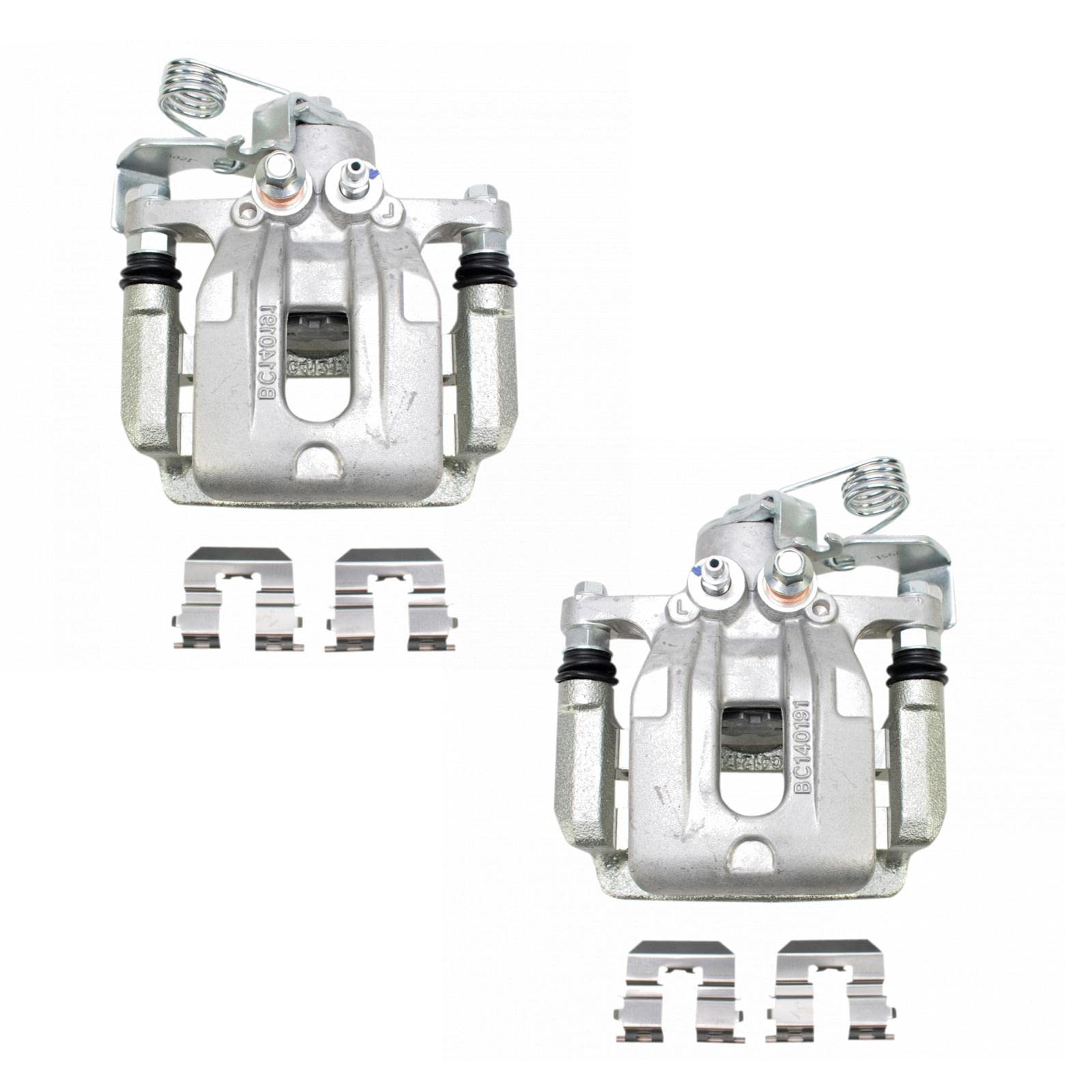 Trq Rear Brake Caliper Set Compatible With 2011-2016 Hyundai Elantra 2013-2014 Elantra Coupe