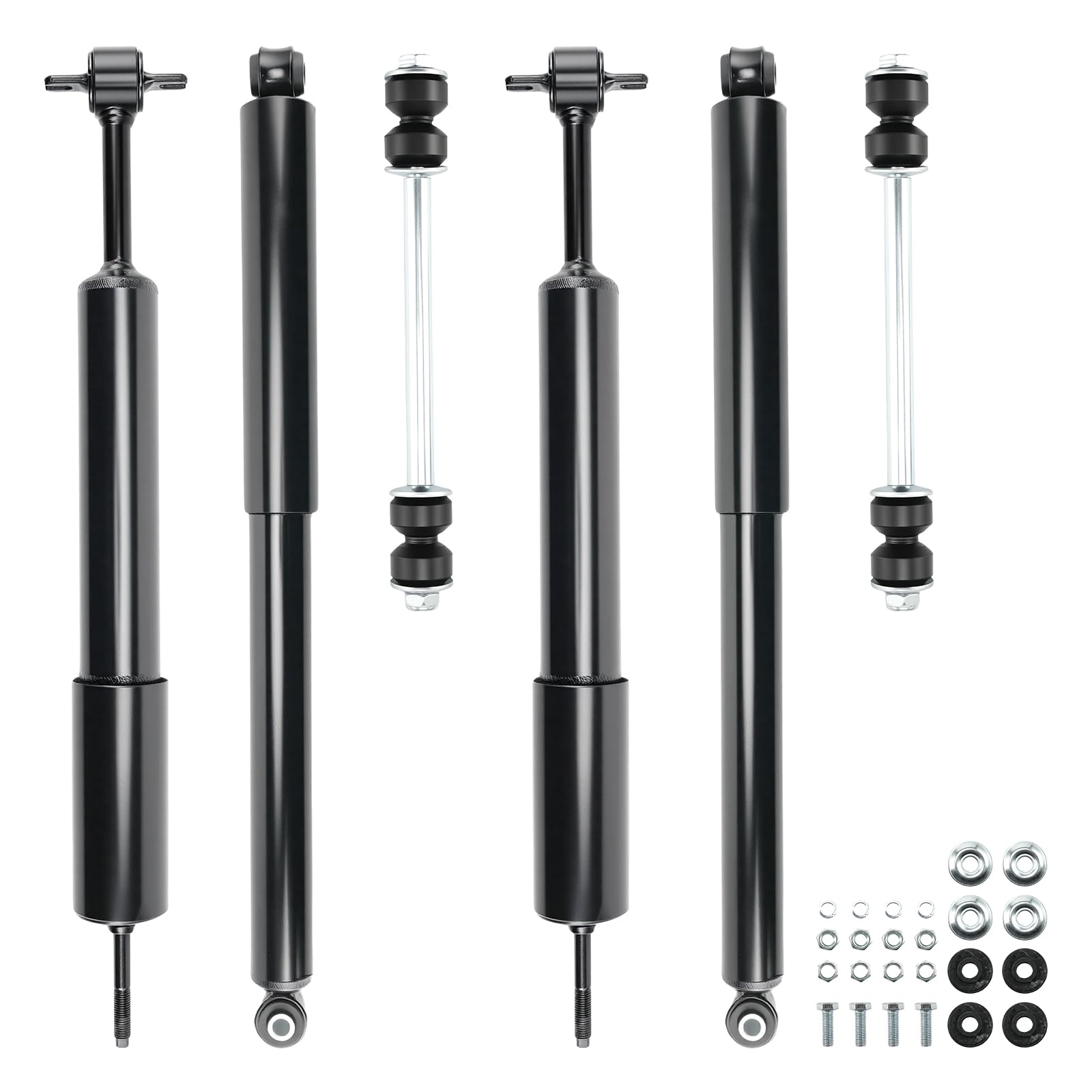 KAX Front/Rear Struts and Sway Bar Links kits Compatible with 1998-2011 Ford Ranger 4.0L 1998-2008 Ranger 3.0L 1998-2004 Mazda B