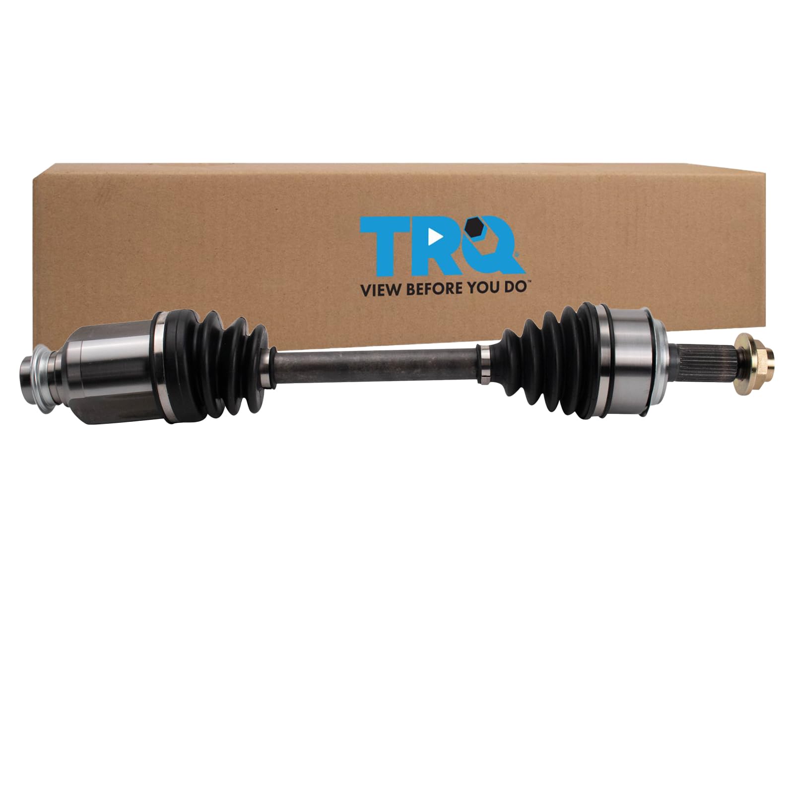 Trq Front Right Cv Axle Shaft Assembly Passenger Side Compatible With 2015-2017 Honda Accord