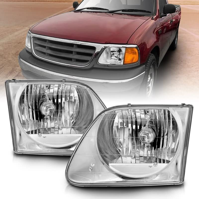 Anzo Usa 111030 Crystal Headlight Set-Chrome