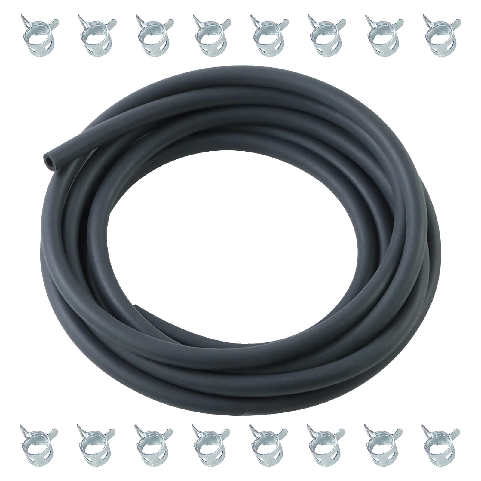 Kikite 10 Feet 3/16 Inch Id Fuel Line Hose Compatible With Honda Champion Predator Briggs & Stratton Kohler Kawasaki Small Engin