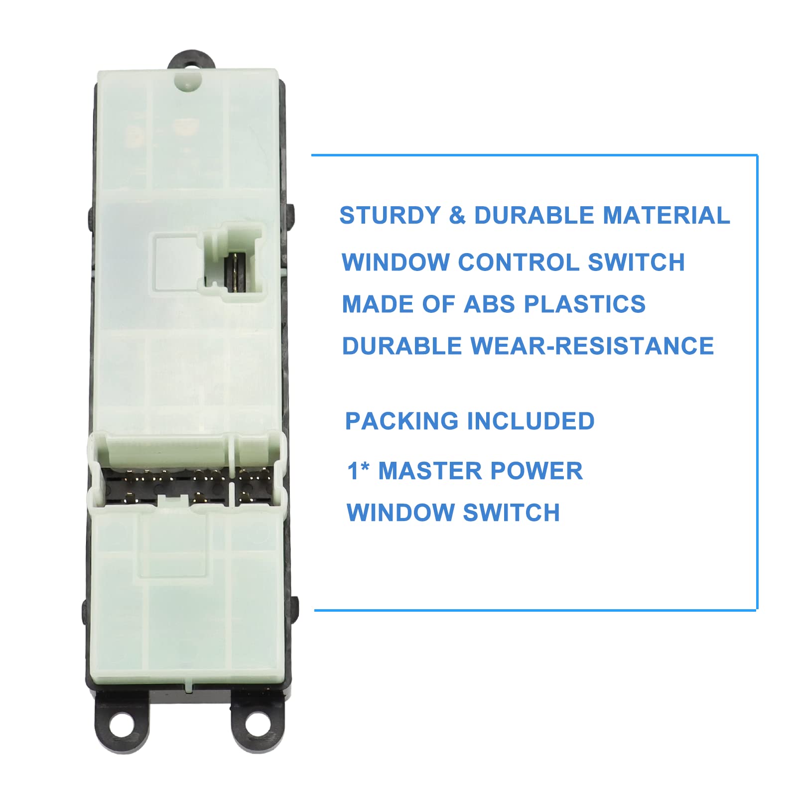 Master Power Window Switch For 2006-2007 Infiniti M35 M45 Driver Side 25401-Eh100