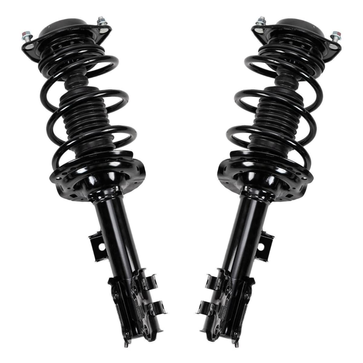 Autoshack Front Complete Struts Coil Springs Assembly Pair Of 2 Driver And Passenger Side Replacement For 2011 2012 2013 2014 2015 2016 Hyundai Elantra 1.8L 2.0L Fwd Cst272710-711Pr