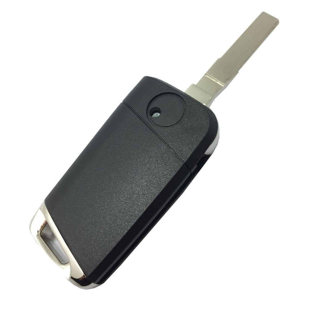 3 Button Folding Flip Replacement Key Fob Cover Fit For Vw Jetta Passat Keyless Entry Key Fob Case Shell