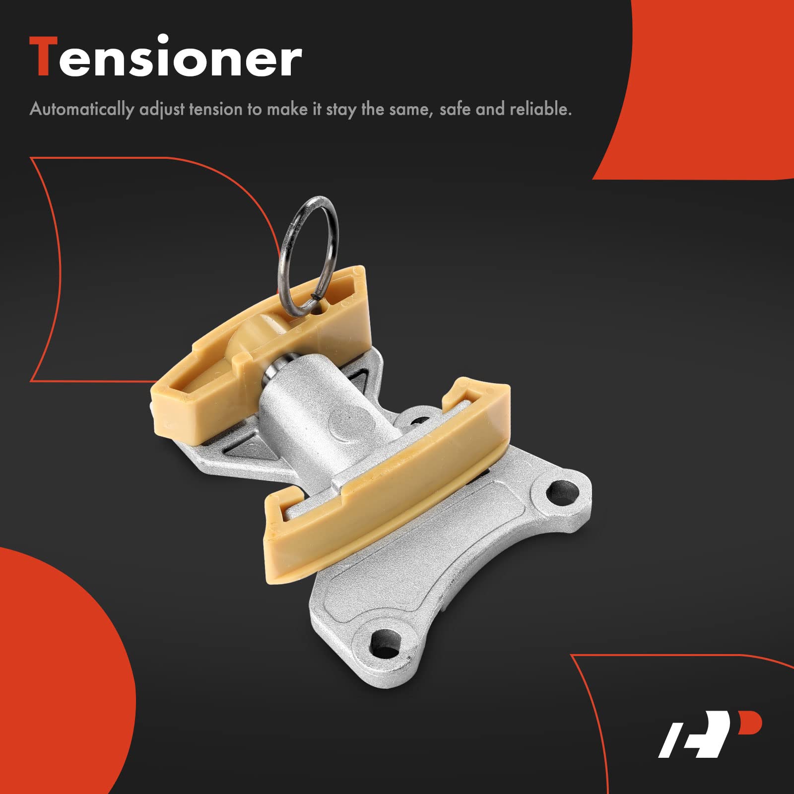 A-Premium Engine Timing Chain Kit W/Tensioner [Fits Dohc, 4Cyl 2.0L] Compatible With Volkswagen Eos, Gti, Jetta 06-09, Passat & Audi Tt Quattro, Tts Quattro 09-14, Tt, A4 A3 Quattro, A3, A4 05-09