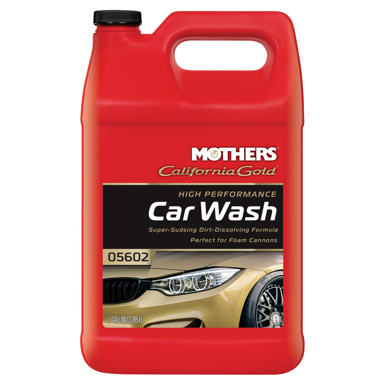 Mothers 05602 California Gold Car Wash - 1 Gallon