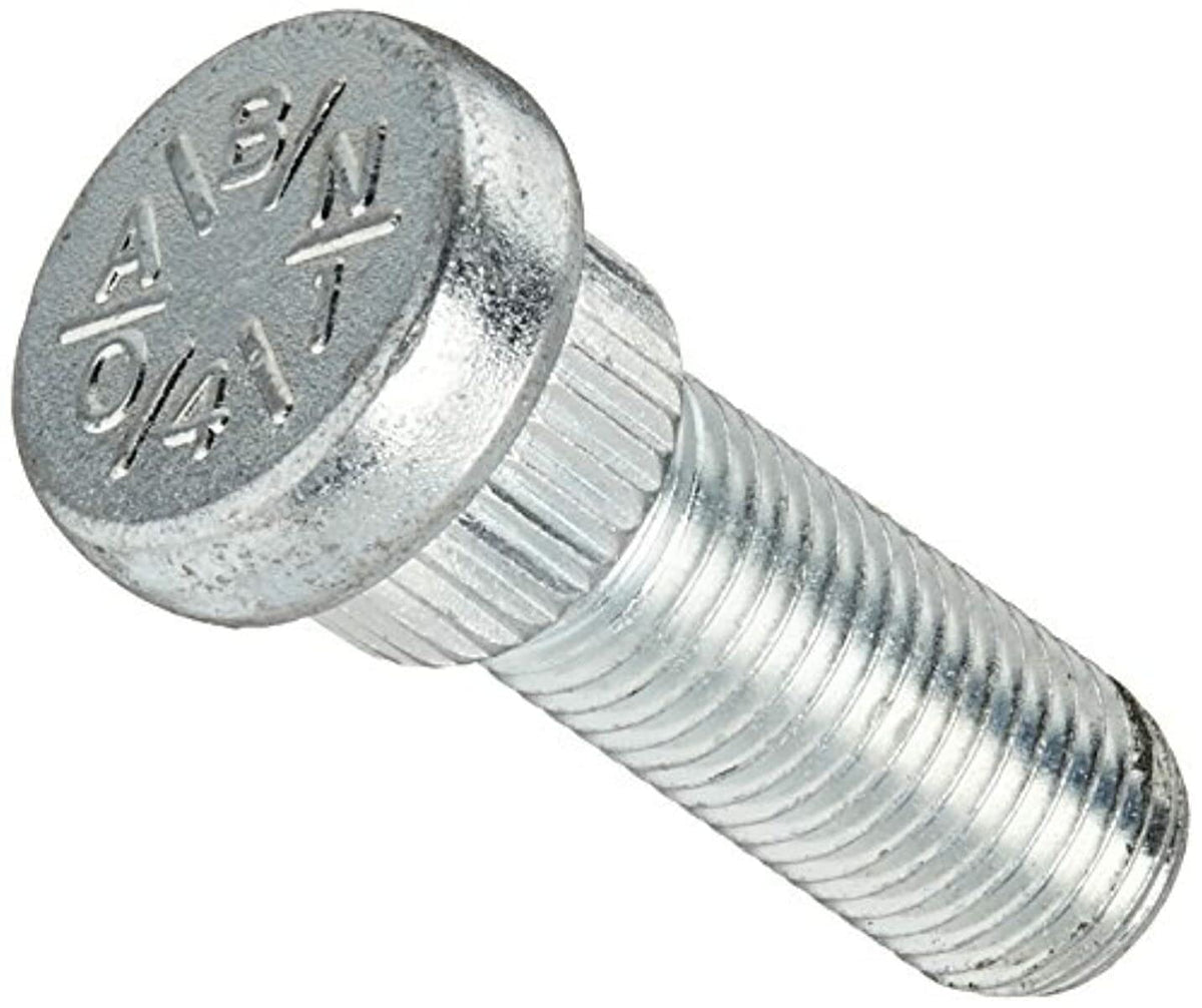 Dorman 610-041 7/16-20 Serrated Wheel Stud - .561 In. Knurl, 1-3/8 In. Length Compatible With Select Chevrolet/Gmc Models, 10 Pa