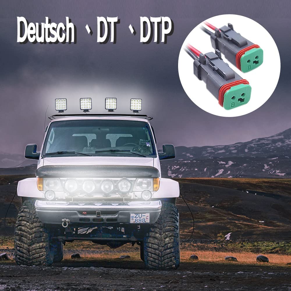 Bar Autotech Dt Dtm 60 Inch Female Connector Socket Adapters Extension Cord Compatible For Led Work Chandelier Light Retrofit Co