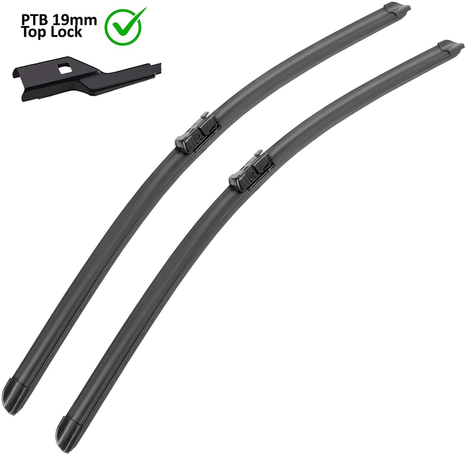 AUTOBOO Windshield Wiper Blade Set for Buick Encore & Chevy Trax 2013-2021, 26+14, Original Equipment, 1 Year Warranty