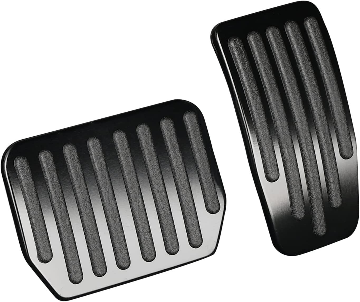 Qiruimy Foot Pedal Pads Set For Tesla Model 3 Model Y, Non-Slip Performance Aluminum Car Accessories Brake & Accelerator Pedal C