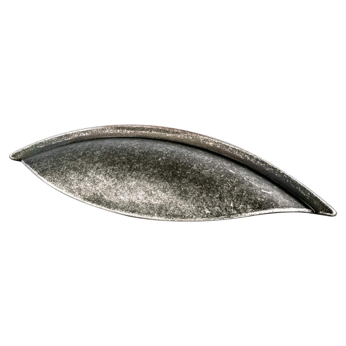 Berenson 2973-1RN-C Euro Rustica 64mm Cup Pull from the Artisan Inspired Collection, Rustic Nickel Finish