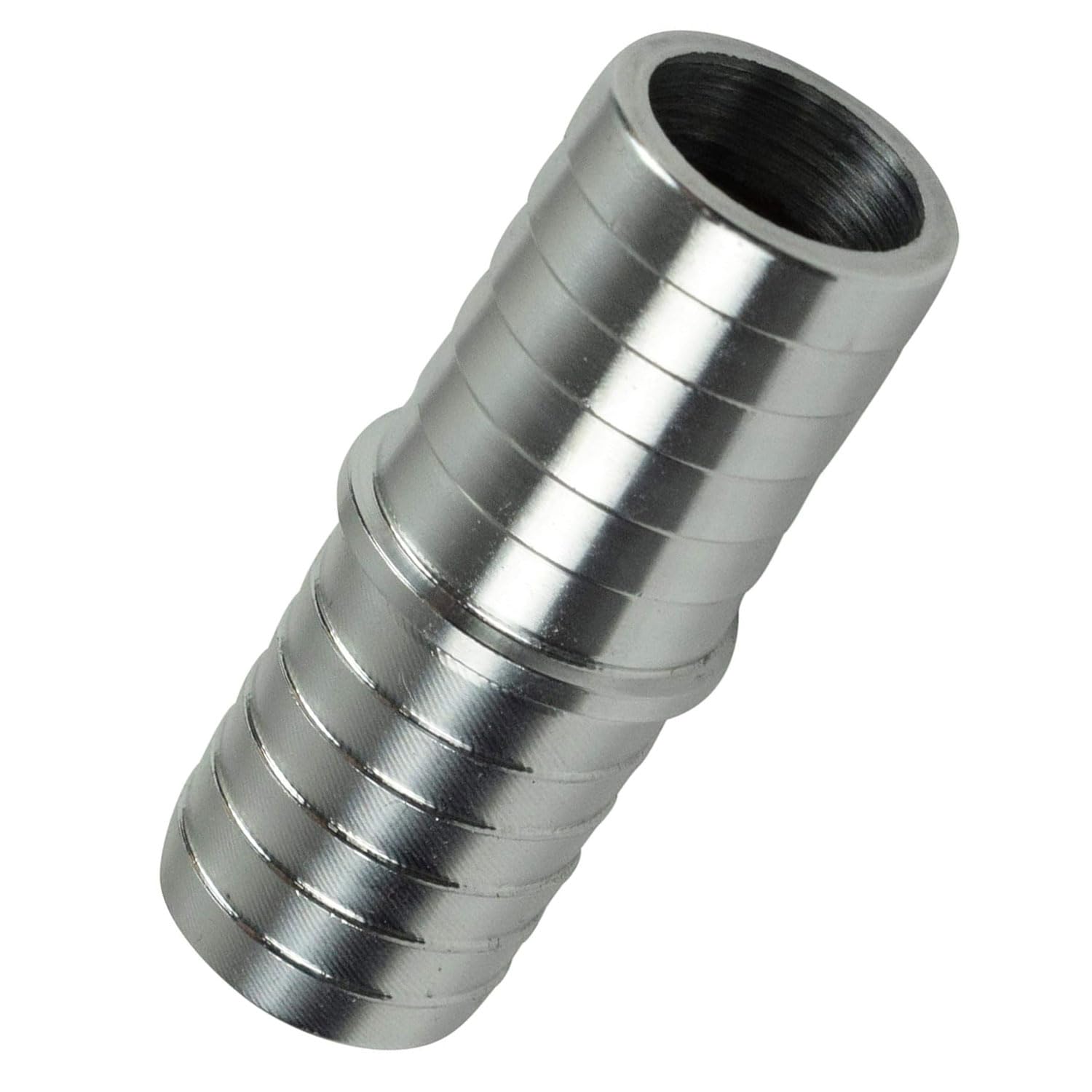 ICT Billet 3/4'' to 3/4'' Inch Hose Barb Splice Coupler Repair Fitting Adapter Connector Radiator Coolant Intercooler Heat Excha