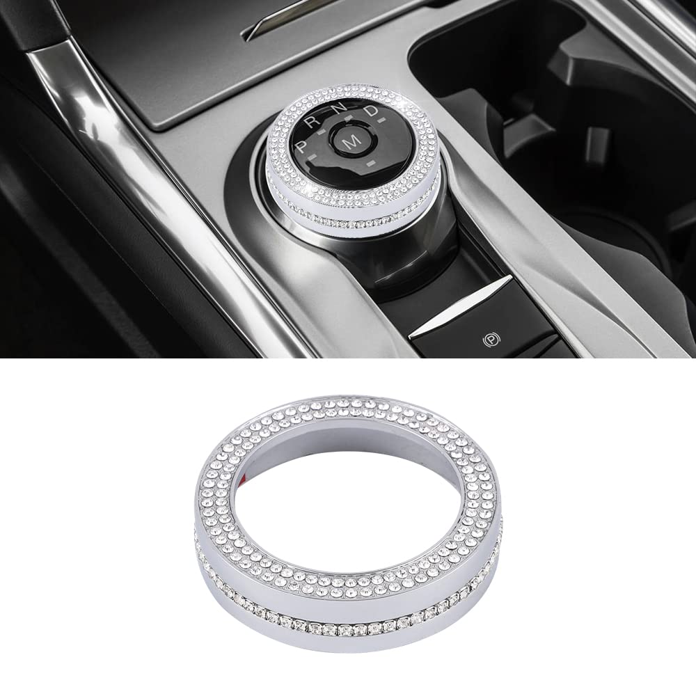 Pifoog Bling Explorer Accessories For Ford 2023 2022 2021 2020 Gear Shift Knob Cover Decal Crystal Prnd Switch Knobs Sticker Car