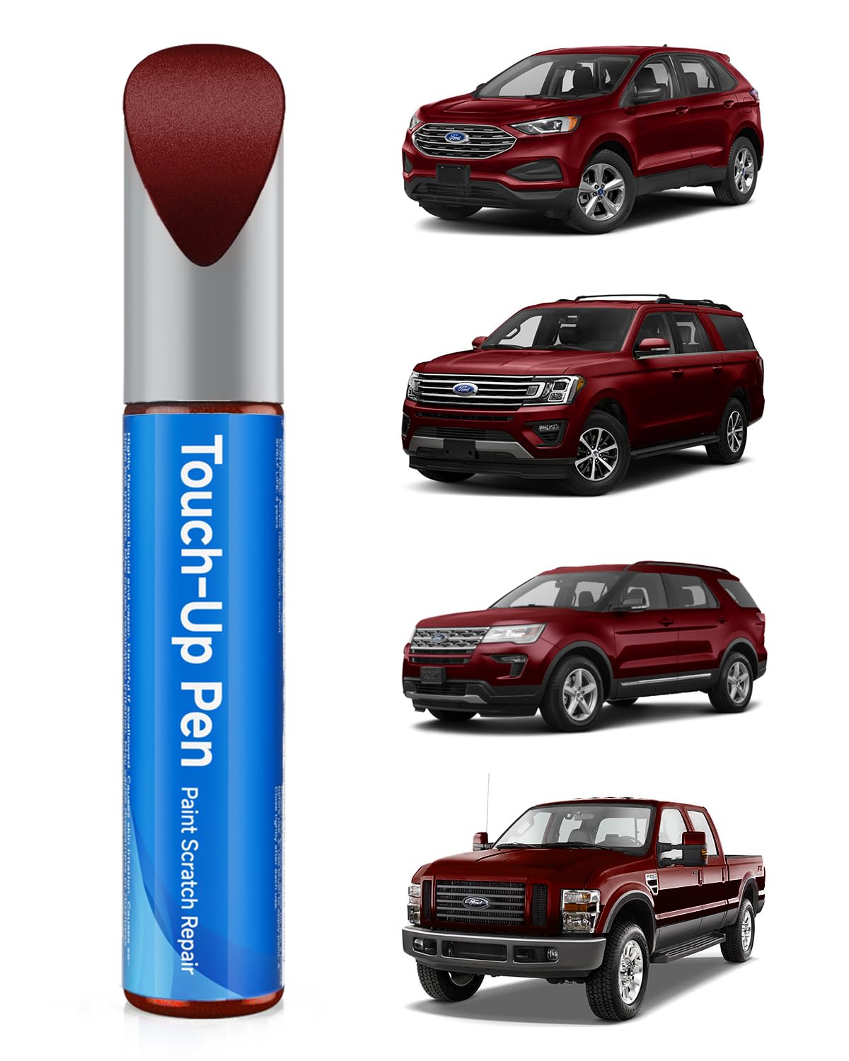 RSACET D4 Rapid Red Touch Up Paint Compatible with Ford Exact Match Touch Up Paint Car Scratch Repair