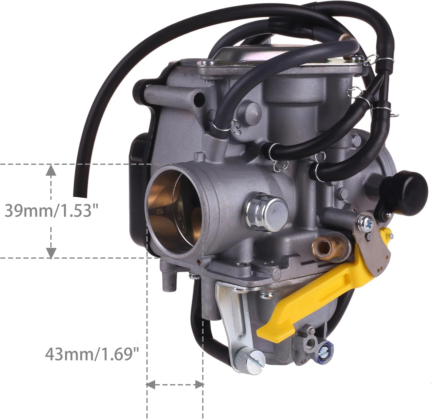 Carburetor For Honda Sportrax 400 1999-2014/400EX TRX400EX 1999-2008/400X TRX400X 2009-2014 Replacement 16100-HN1-013 16100-HN1-