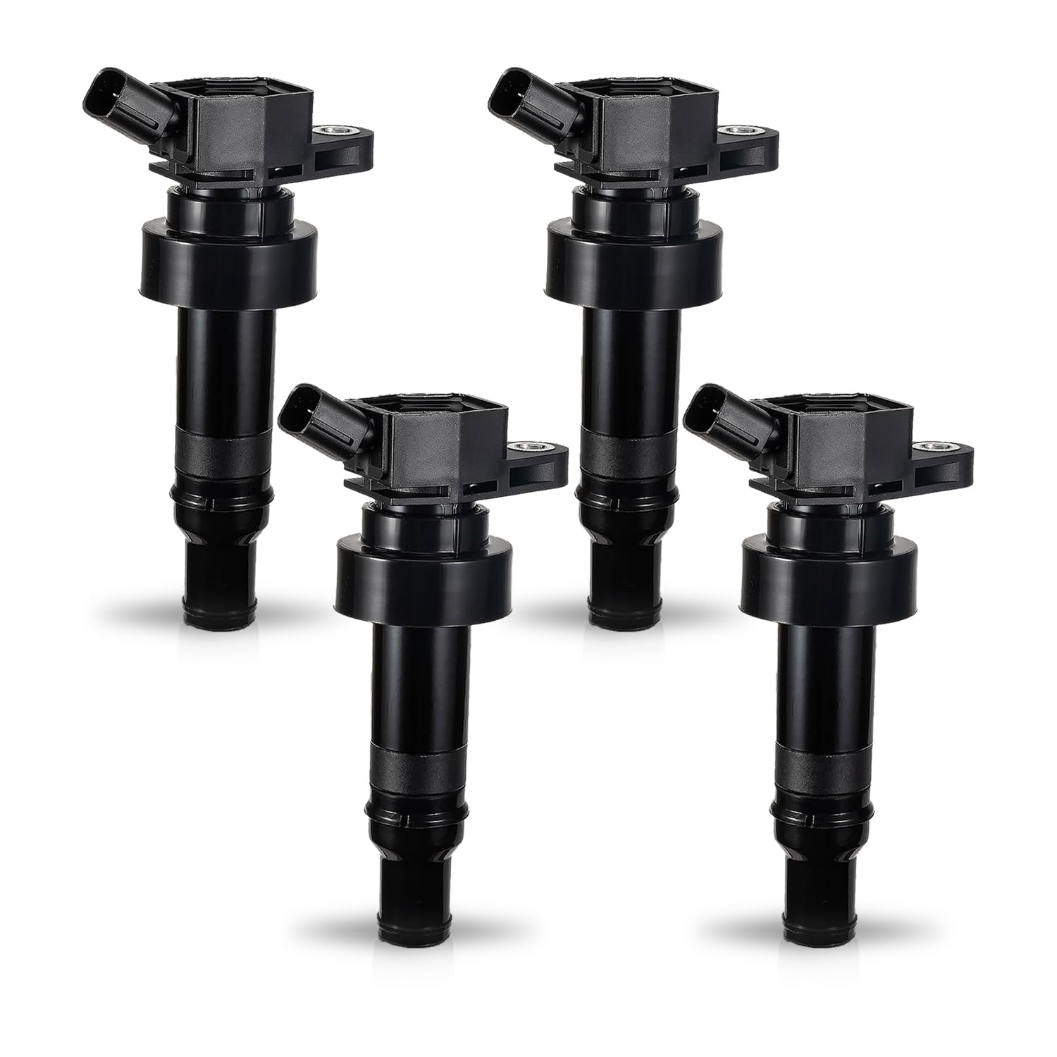 ENA Set of 4 Ignition Coil Packs L4 1.6L 2012 2013 2014 2015 2016 2017 Compatible with Kia Rio Soul Hyundai Accent Veloster 1.6 