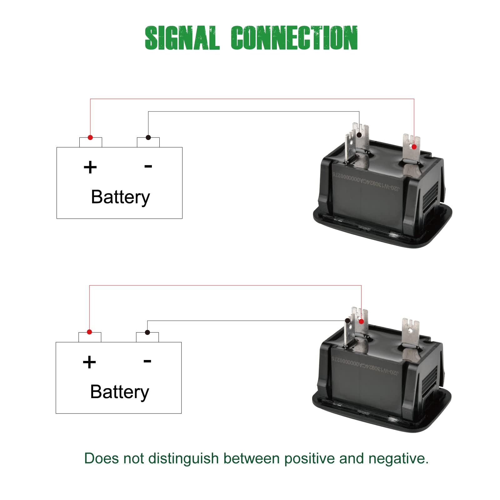 Yooreal AC/DC 5-277V Digital OEM Hour Meter Gauge, Regular Maintenance Alert,Works on Various of ZTR/Riding Lawn Mower Tractor S