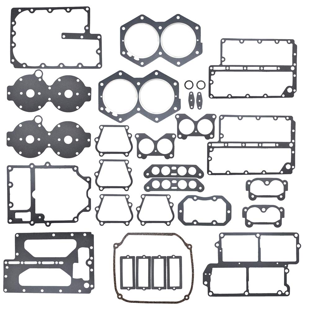 Partman Gasket Kit Fit For Powerhead Johnson/Evinrude V4 Crossflow Engine Parts 1977-1998 439085,391300