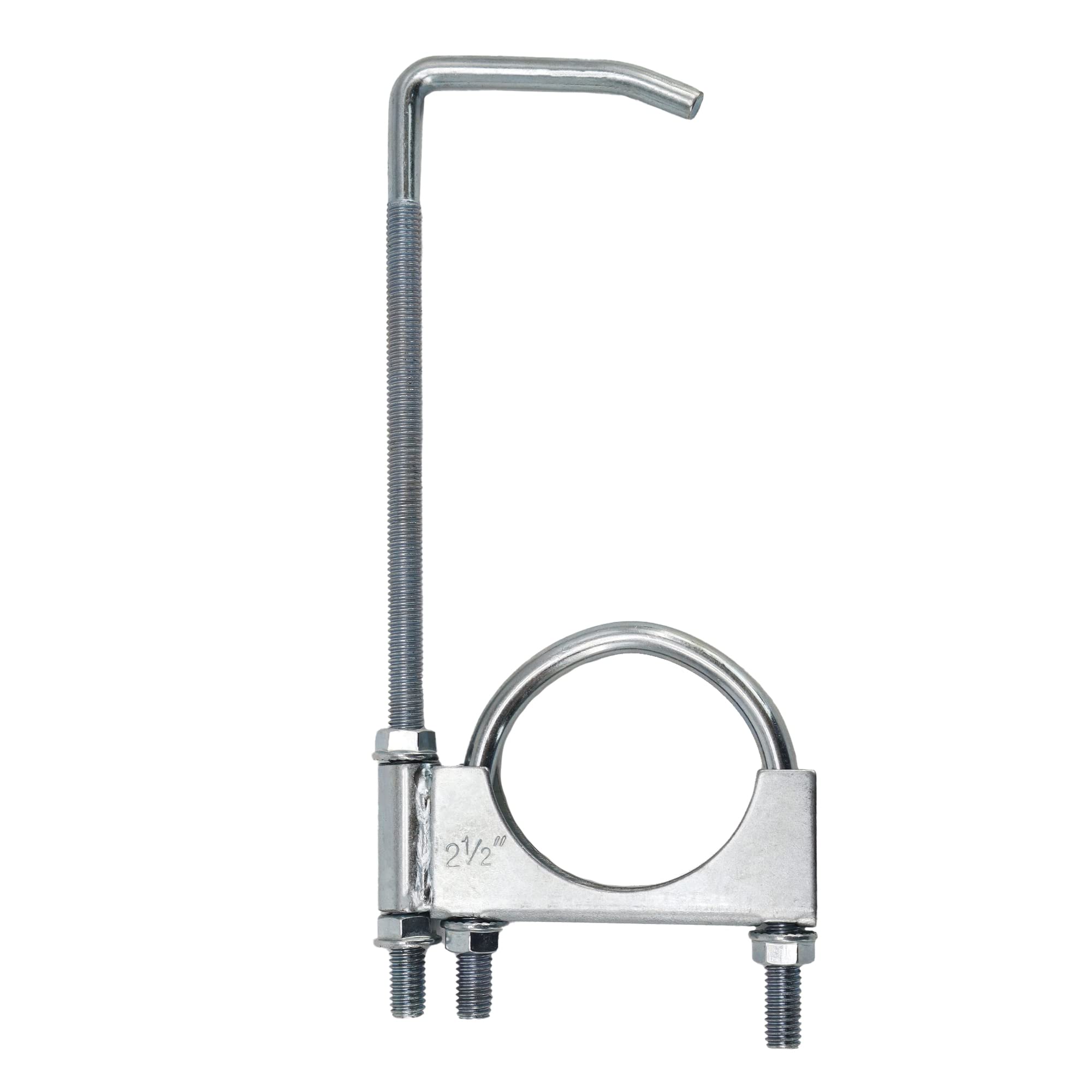 Scottchen Pro Exhaust Clamp With Hanger Fit 2.5' Exhaust Pipe, Exhaust System Hanger Exhaust Hanger