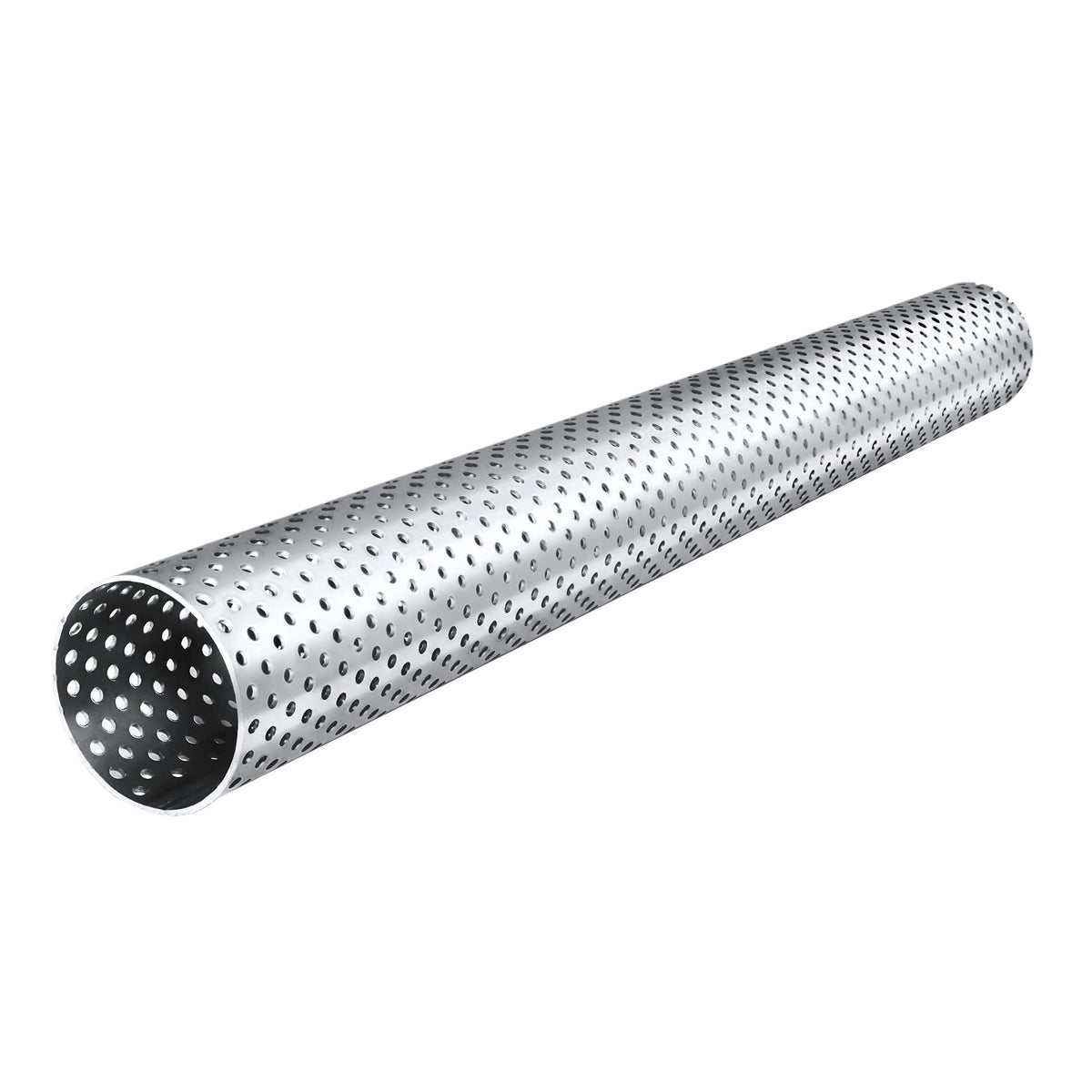 Fortluft Universal Mandrel Exhaust Bend Pipe & Elbow Stainless Steel (Perforated Pipe, 2.25''/57Mm)