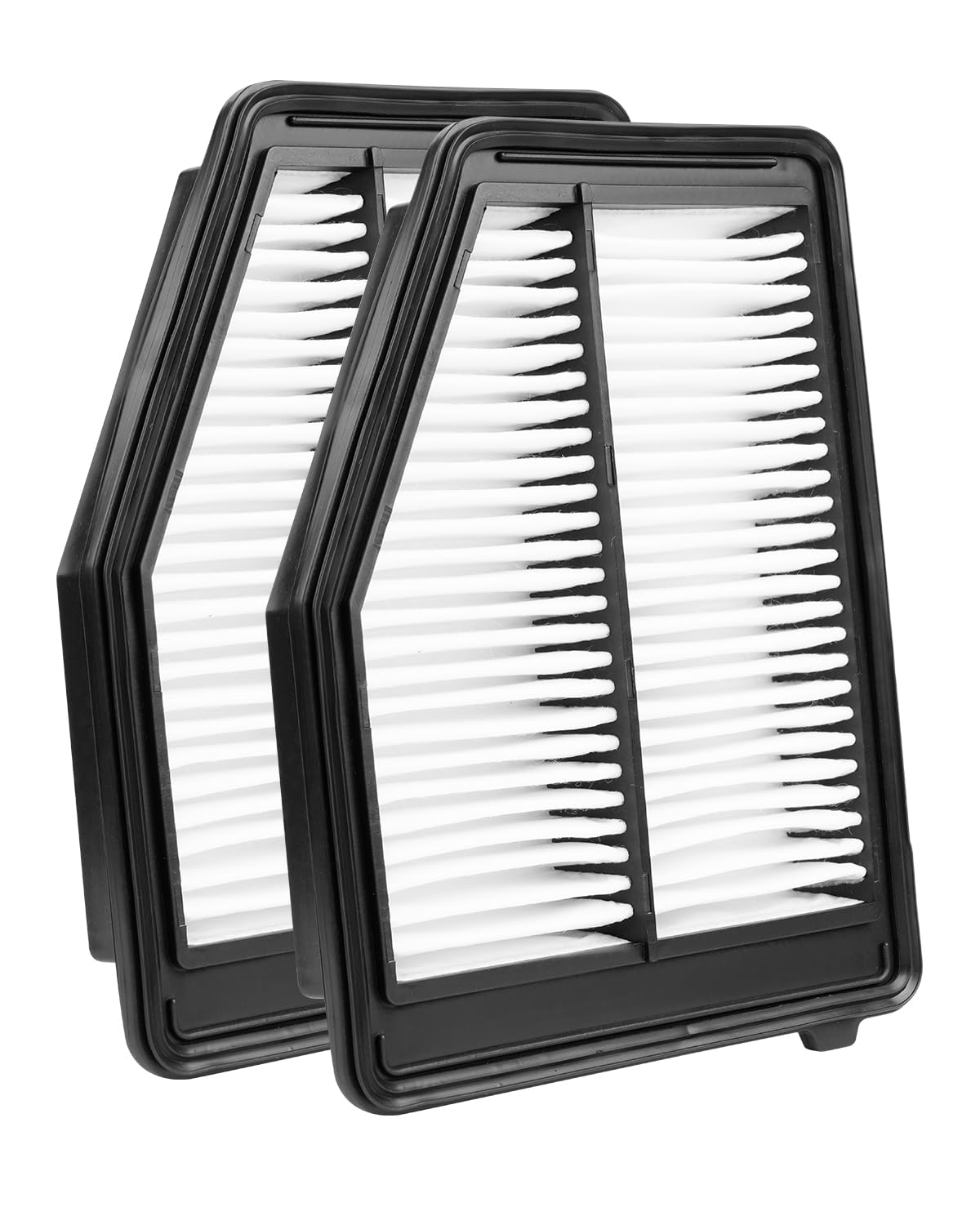 Forccord 2-Pack Engine Air Filter Fits for Honda Civic 1.8L 2012 2013 2014 2015, Acura ILX Base 2.0L 2013 2014 2015 Air Filter R