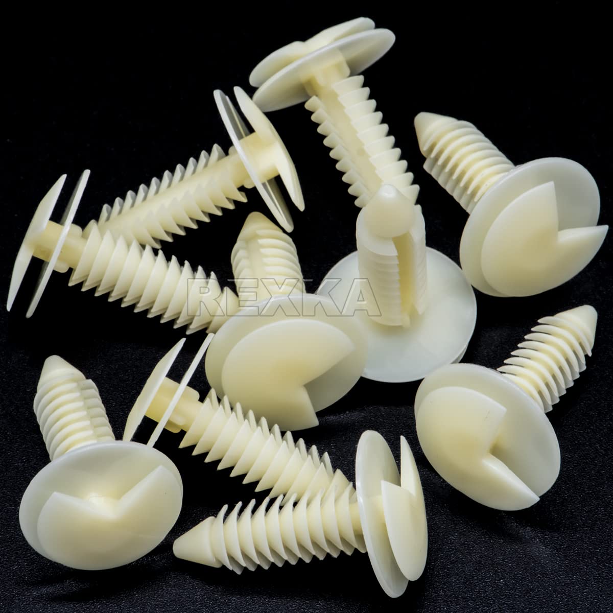 Rexka 10Pcs Door Trim Panel Retainer Clip Compatible With Gm 363137 Chevrolet Blazer Silverado Truck Gmc Yukon