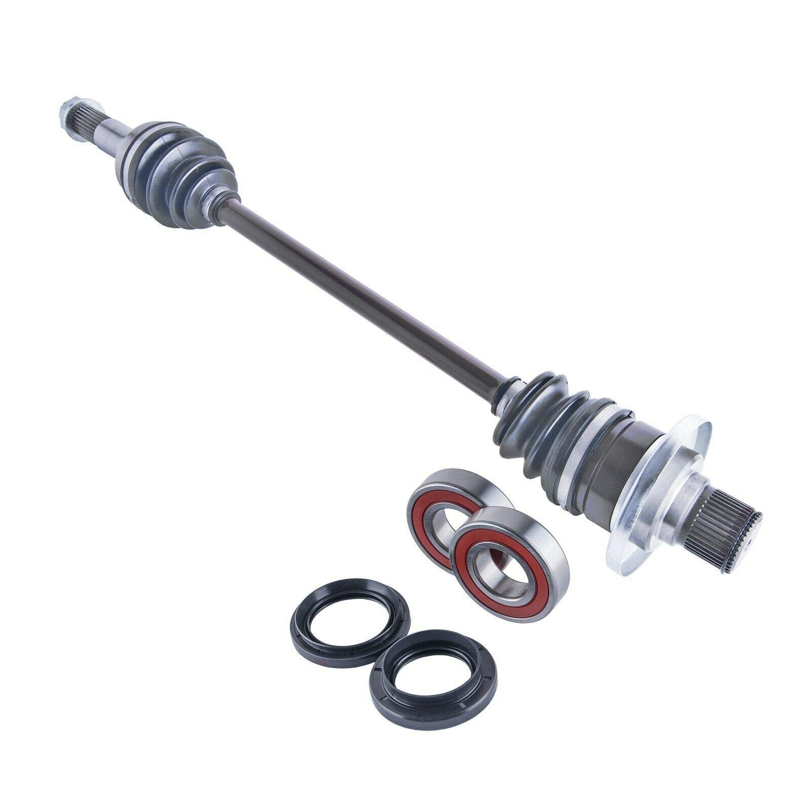 East Lake Axle rear right cv axle wheel bearings & seal kit for Yamaha Rhino 700 2008 2009 2010 2011 2012 2013