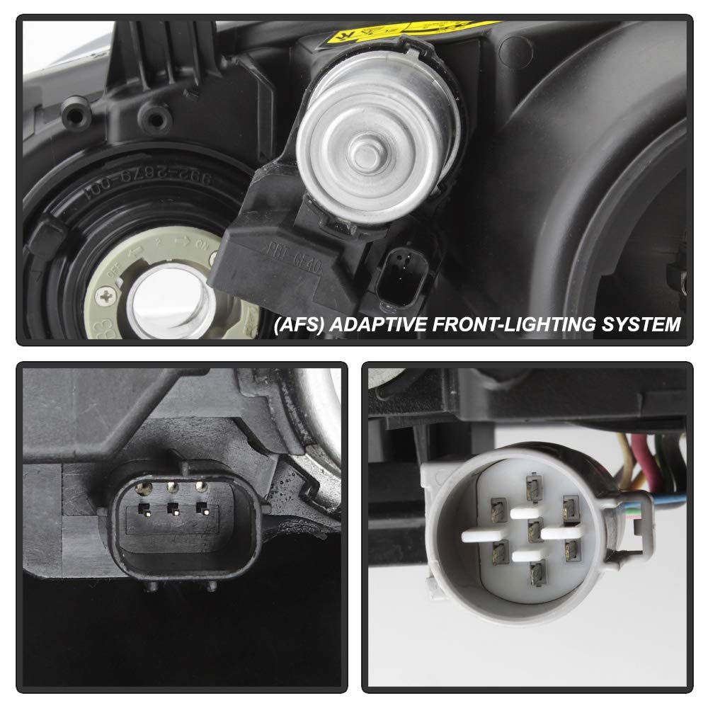 Acanii - For 2010 2011 2012 Lexus Es350 [Hid/Xenon W/Afs Model Only] Headlight Headlamp Head Light Right Passenger Side