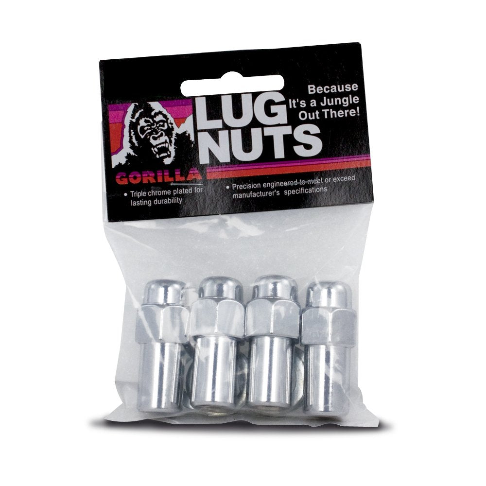 Gorilla Automotive 74187B Extended Mag Lug Nuts (1/2 Thread Size)