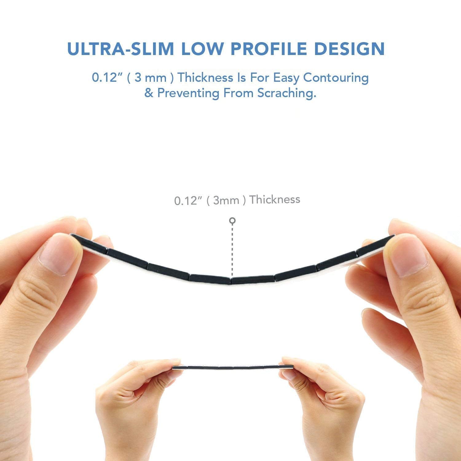 Ckauto 1/2Oz, 0.5Oz, Ultra Slim Low Profile, Black Adhesive Stick On Wheel Weights, 60 Oz/Box, Us Quality, (120Pcs)