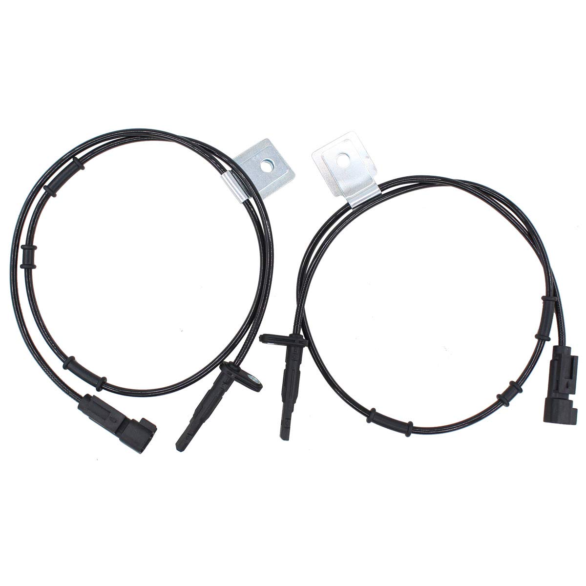 Newyall Pack Of 2 Front Left Driver & Right Passenger Side Abs Wheel Speed Sensor For Chevrolet Equinox Gmc Terrain 2010-2017