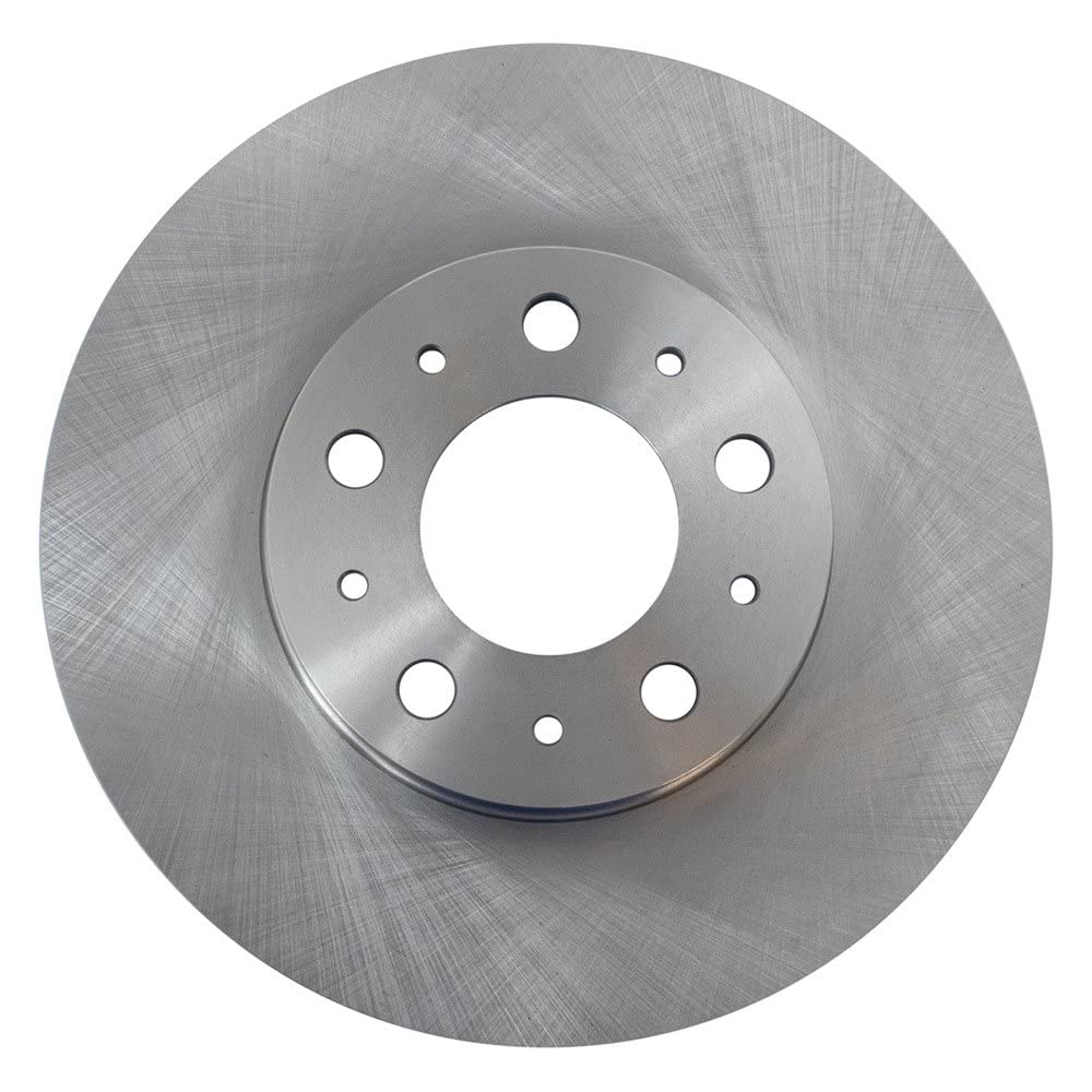 Trq Front Brake Rotors Set Vented Compatible With 1994-1997 Volvo 850 1995-1997 960 1998-2004 C70 1998-2000 S70 1997-1998 S90 V7