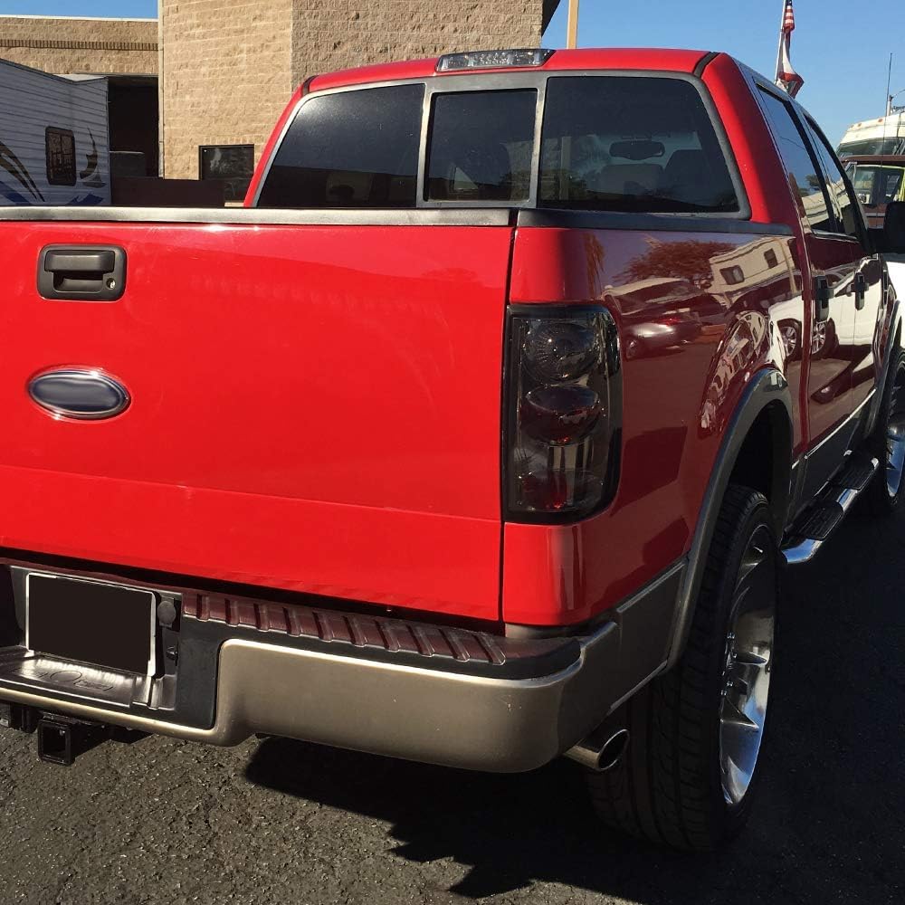 Cheda Third 3D Brake Lights Assembly Compatible With 2004-2008 Ford F150/Explorer Led Bar Tail Cargo Lamp 4L3Z13A613Aa(Smoky Len