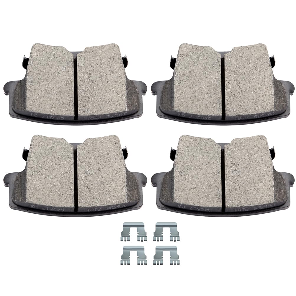 Scitoo D1057 Rear Ceramic Brake Pads Sets Fit For Chrysler 300 2005-2019,For Dodge Challenger 2009-2019,For Dodge Charger 2006-2