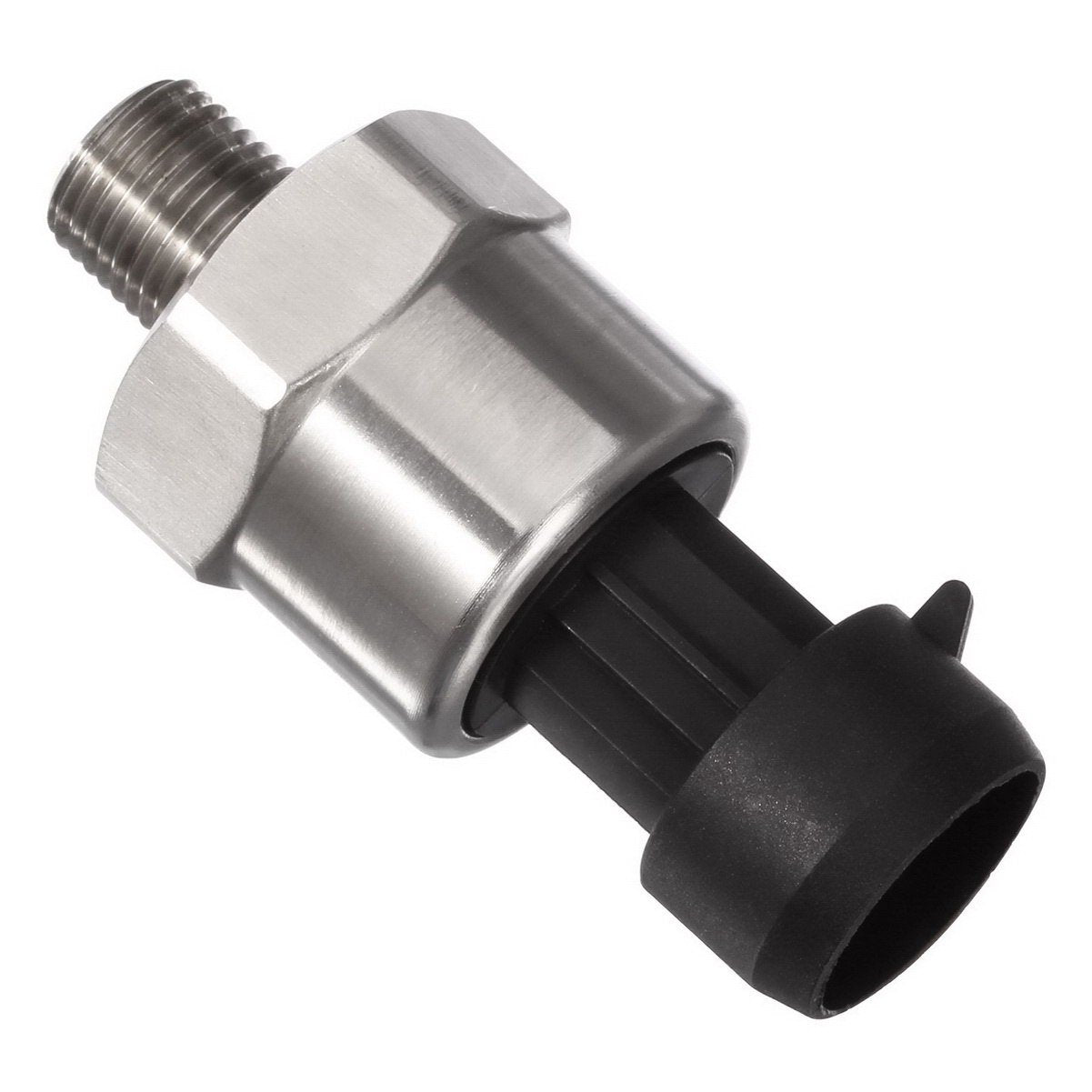 AUTEX 200 Psi Pressure Transducer Sender Sensor 1/8   -27 NPT Thread Stainless Steel Fuel Pressure Sensors Compatible with Oil F