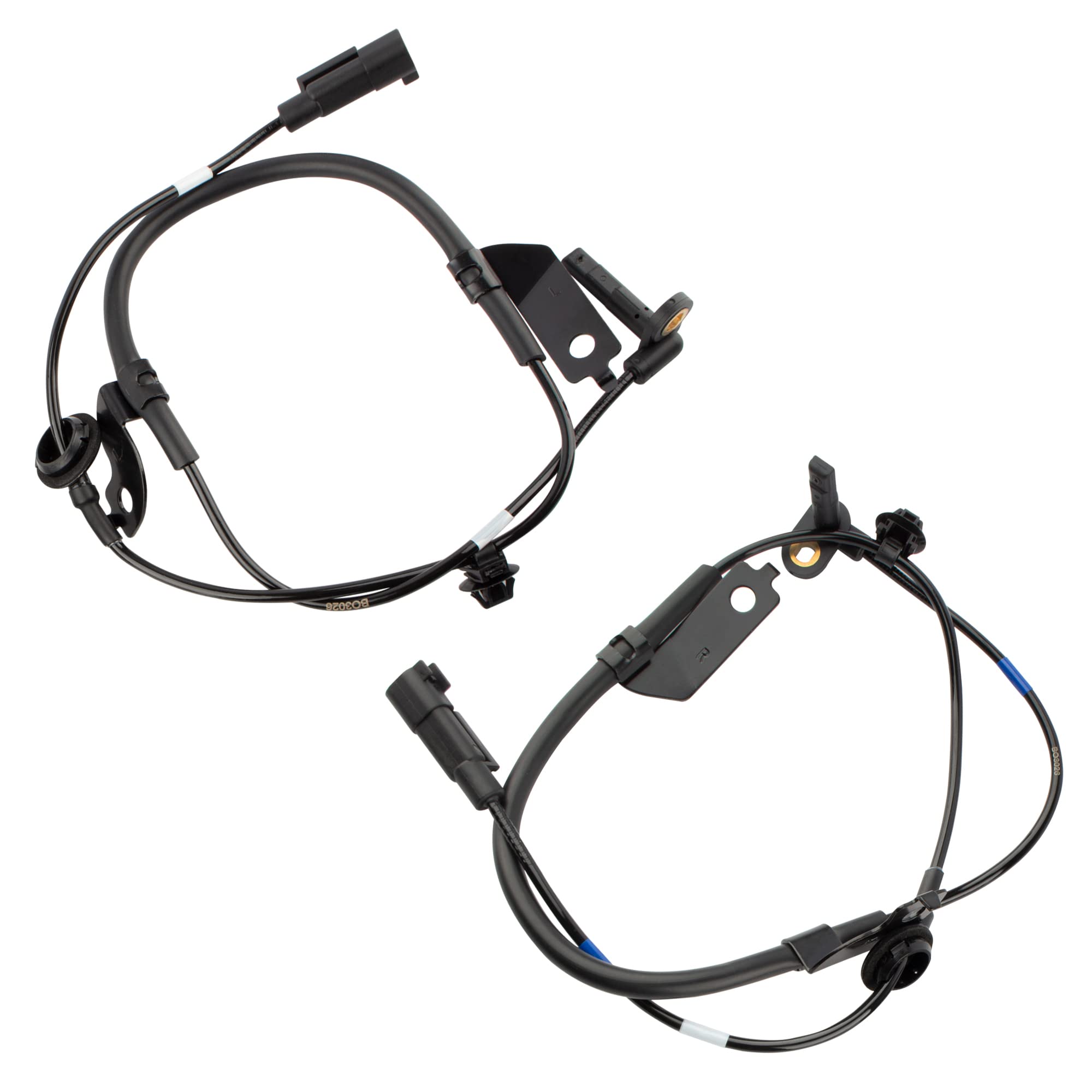 BOXI Set of 2 Front Left & Right ABS Wheel Speed Sensors Fit for Mitsubishi Lancer 2008 2009 2010 2011 2012 2013 2014 2015 | for