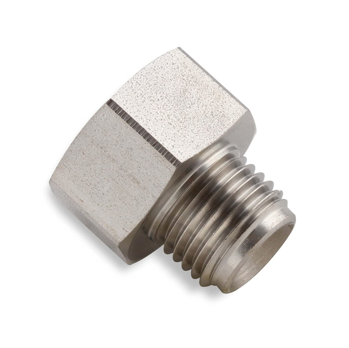 Earl'S Performance Plumbing Hardline Adapter, 9/16'-18 Inverted Flare Male To 3/8'-24 Inverted Flare Female For 3/16'