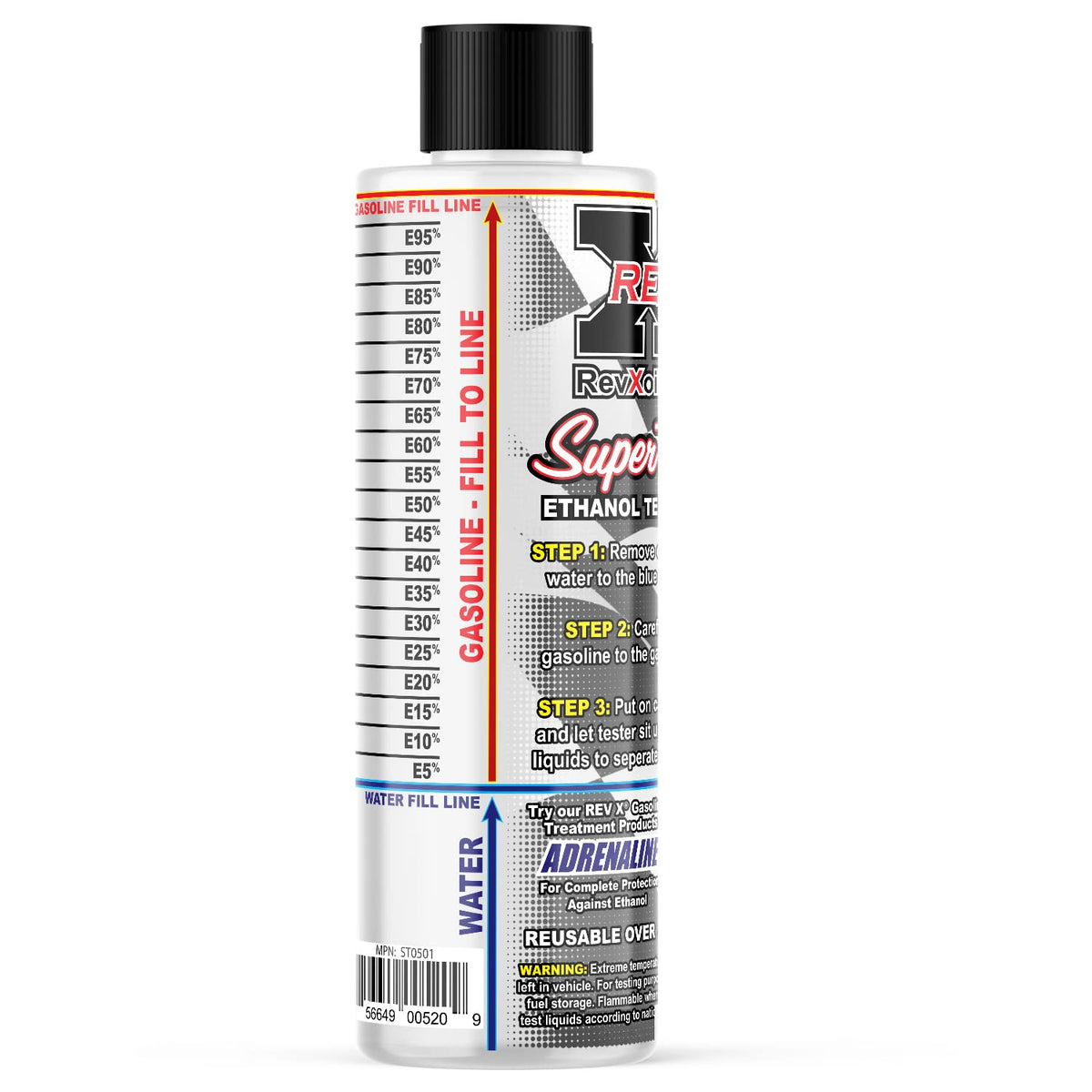 Rev X E85 Super Tester Reusable Ethanol Testing Kit