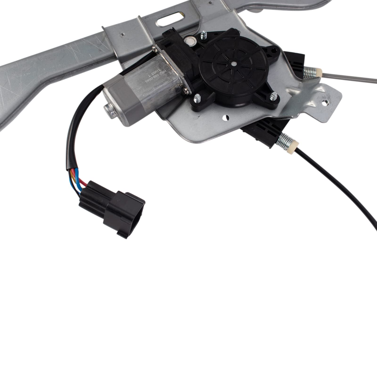 Trq Front Right Power Window Regulator & Motor Assembly Passenger Side Compatible With 2015-2020 Ford F-150 2017-2021 F-250 Supe