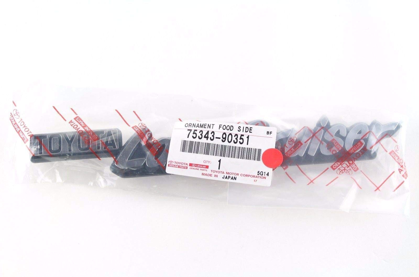 Toyota 75343-90351 Fender Name Plate