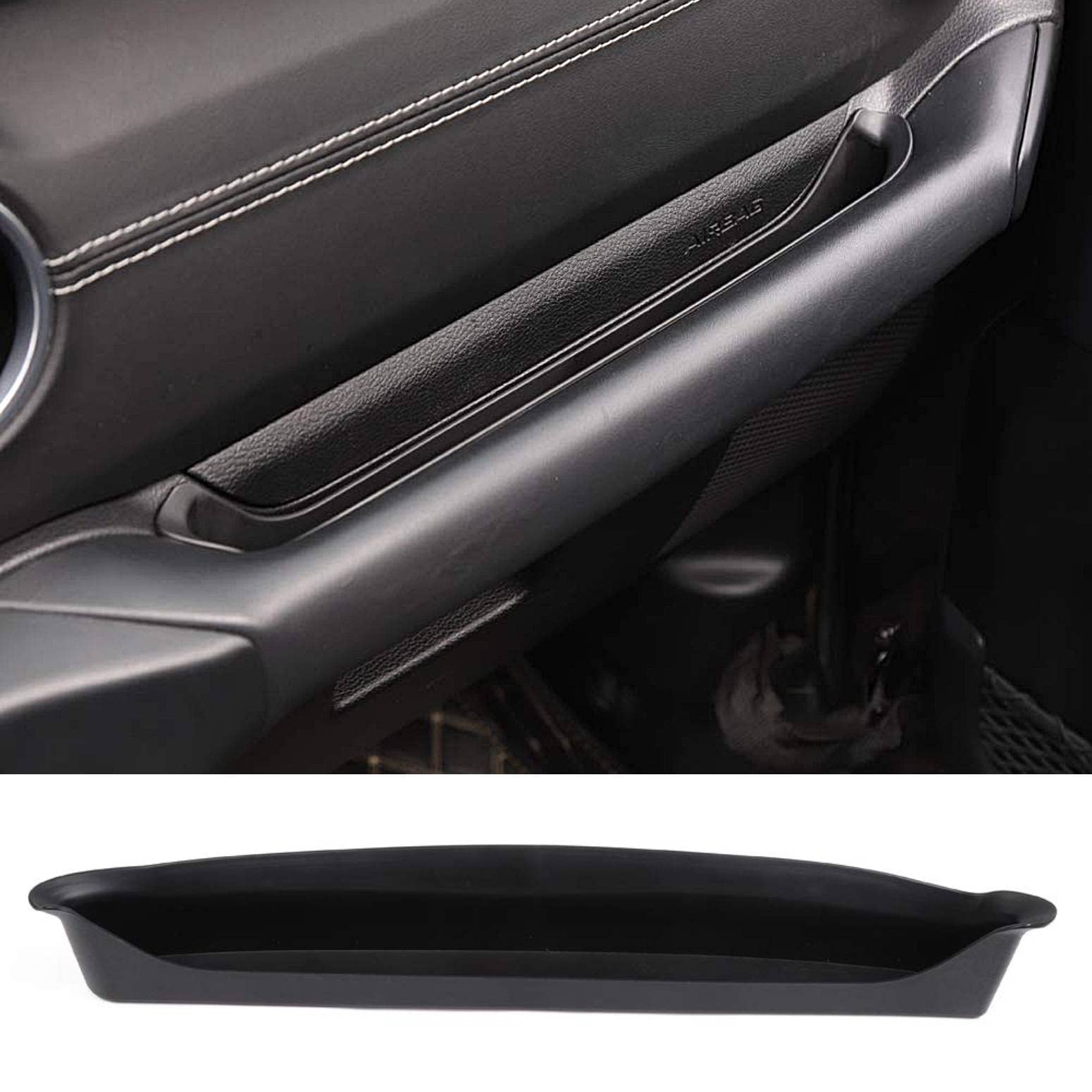 Voodonala for Jeep JL JLU GrabTray Passenger Storage Tray Organizer Grab Handle Storage Box for Jeep Wrangler JL JLU 2018-2023 G