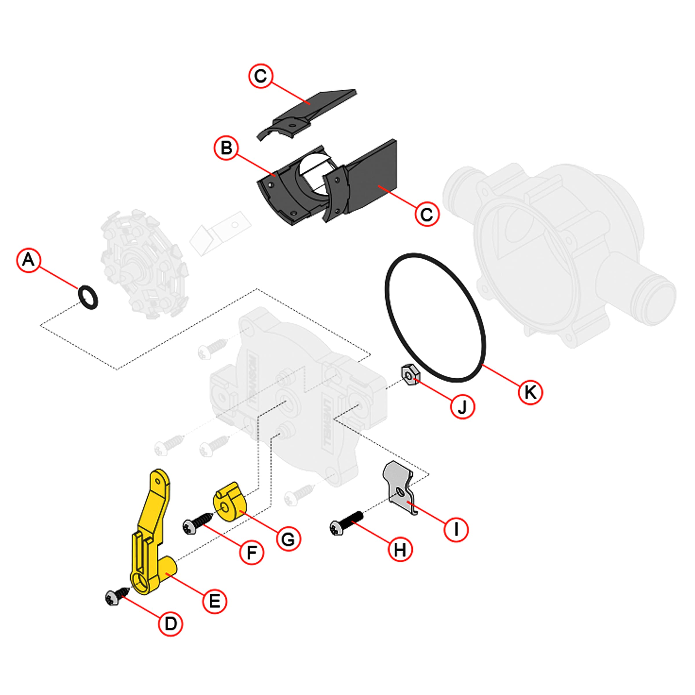 Flow-Rite MA-060 Livewell Repair Kit