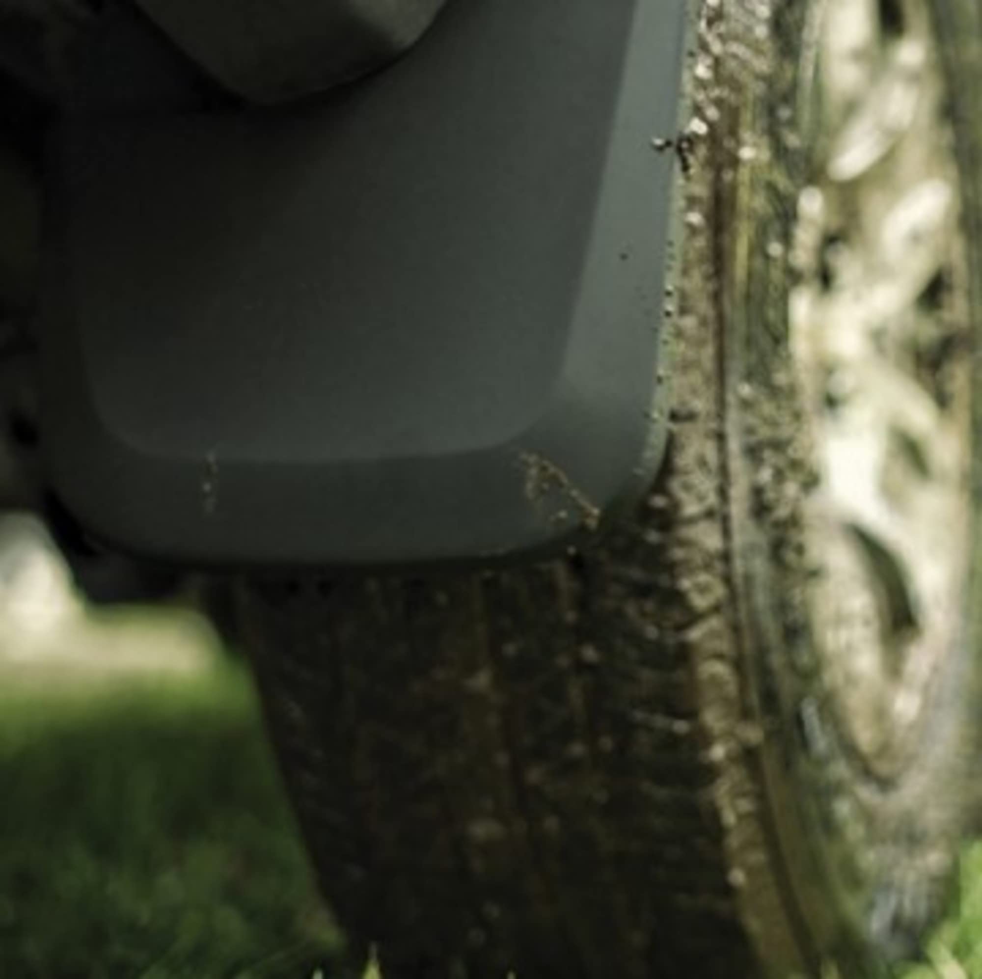 Husky Liners - Rear Mud Guards | Fits 2019 - 2024 Ram 2500, 2019 - 2024 Ram 3500 ( Without Fender Flares ) Rear - Black, 2 Pc |