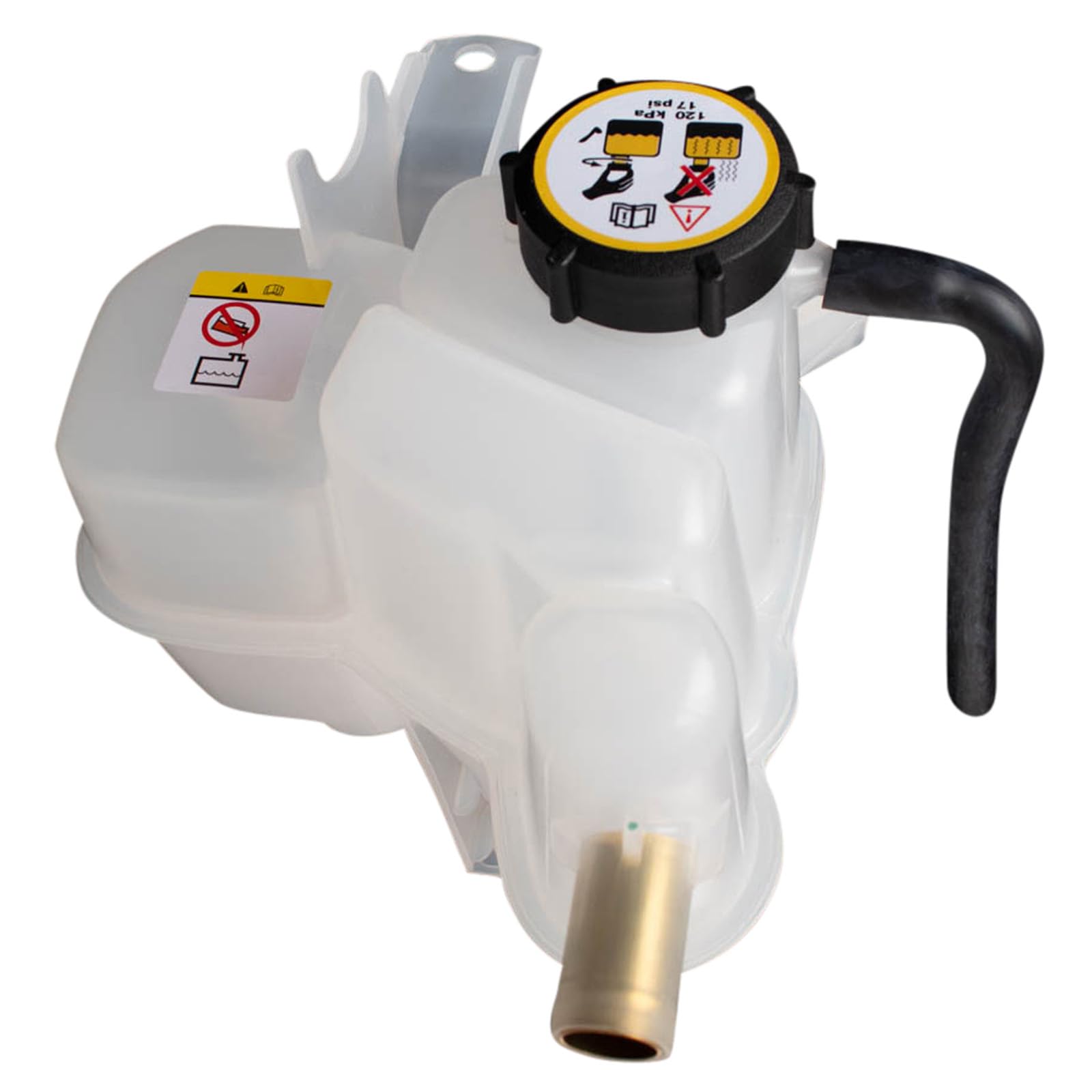 Trq Front Radiator Coolant Reservoir Expansion Tank Overflow Bottle Compatible With 2001-2006 Ford Escape Mazda Tribute 2005-200