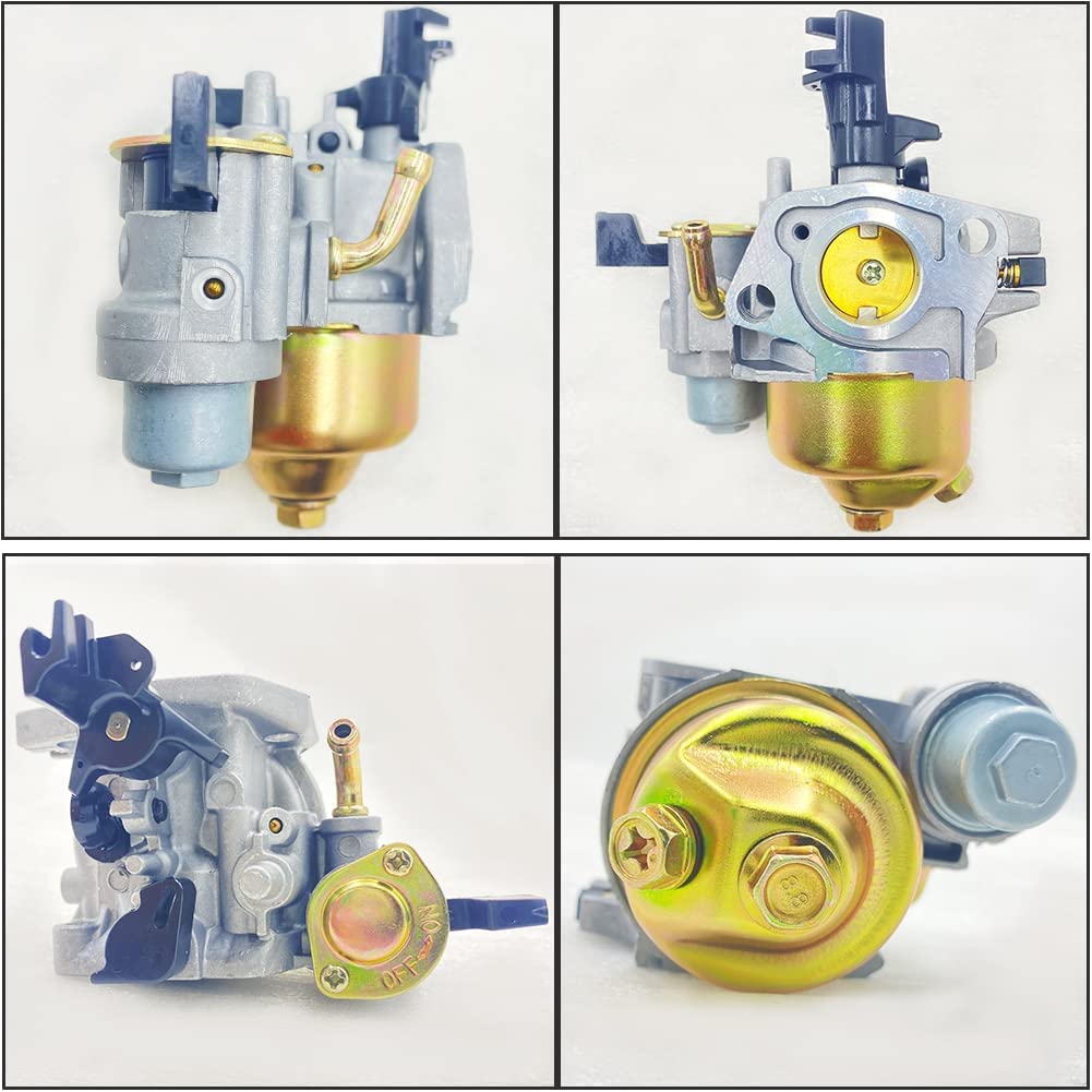 Qymoto Carburetor For Coleman Kt196 With Gaskets 6.5Hp 5.5Hp 196Cc Go Kart Carburetor Huayi Carburetor Ohv Engine Go Kart Carb